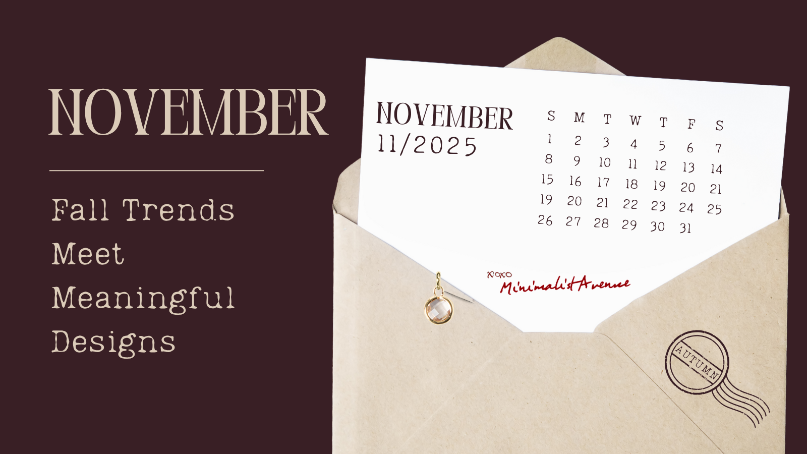 October Jewelry Selection – Fall Trends Meet Meaningful Designs