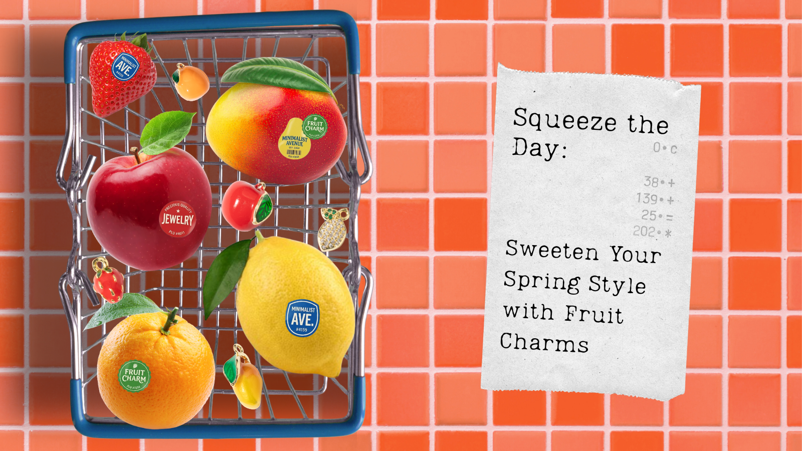 Squeeze the Day: Sweeten Your Spring Style with Fruit Charms 🍋🍓