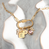 Diamond Cross Charm