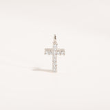 Diamond Cross Charm