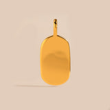 Engravable Gemini Medallion Charm