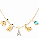 Bead Charm Necklace
