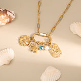 Charm de perla redonda