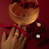 Initial Signet Ring