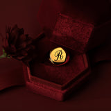 Initial Signet Ring