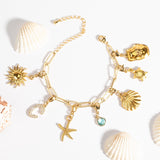 Base de pulsera con dijes