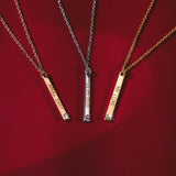 Birthstone Bar Necklace