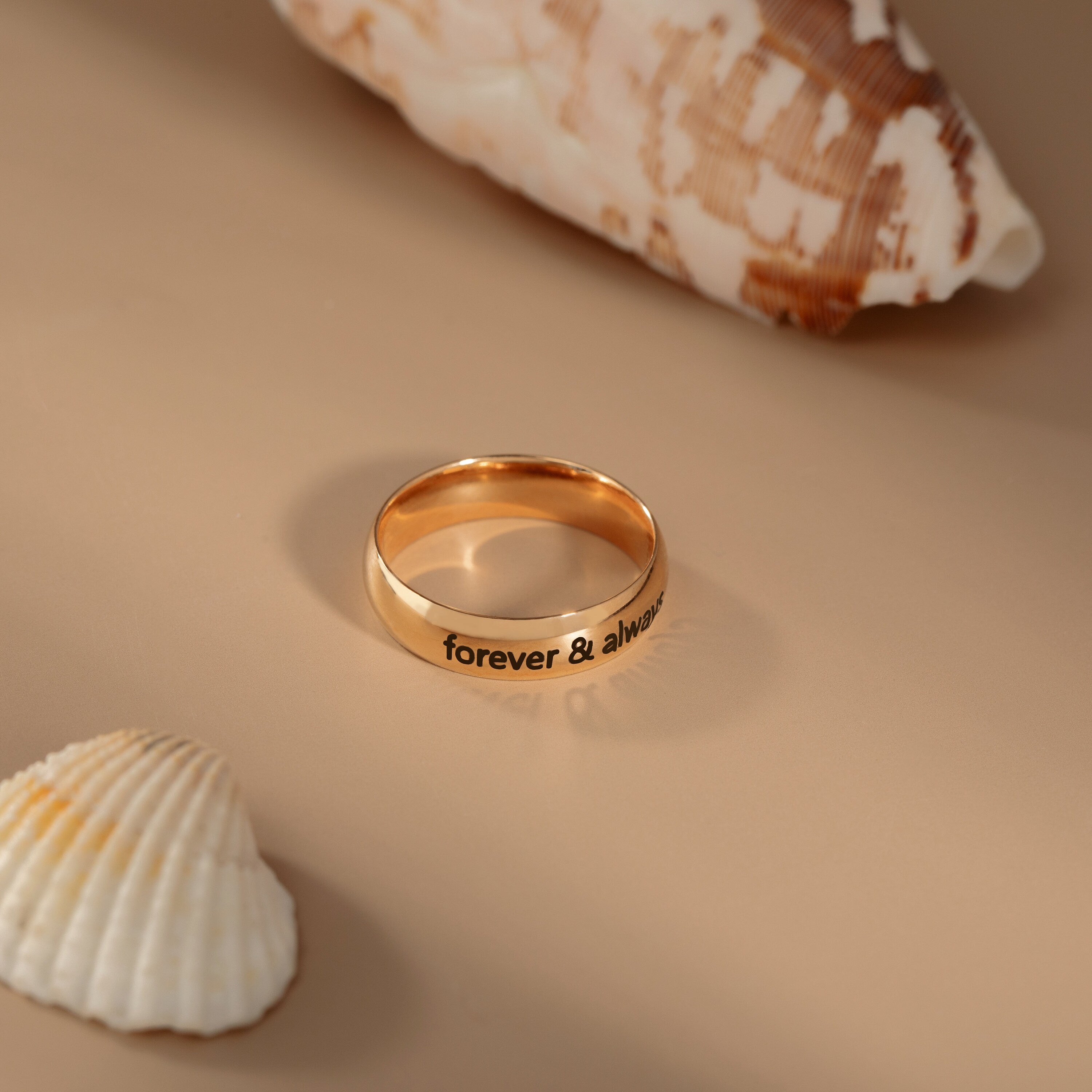 Custom Engraved Stackable Rings Mother's Day Gift Personalized Name Matching Mother Daughter Ring Gifts for Mom Promise Ring Gift for Women