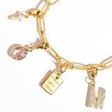 Diamond Cross Charm